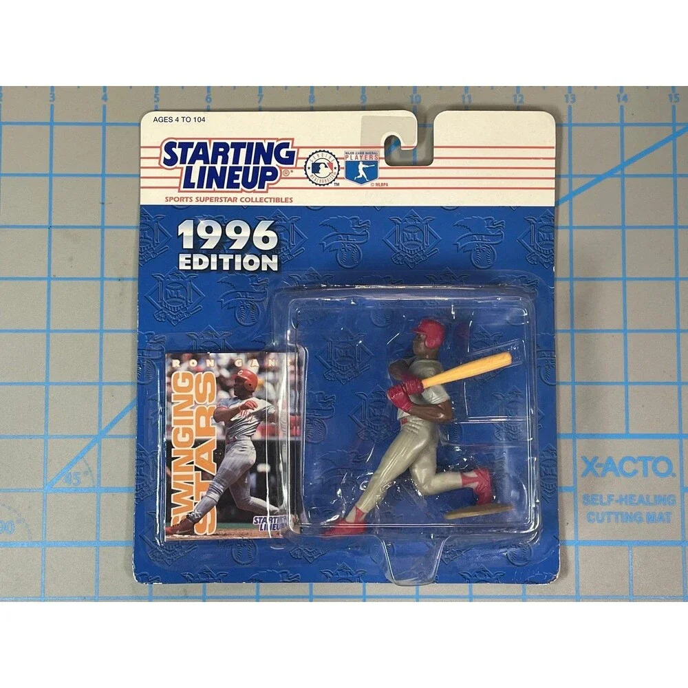 Starting Lineup Ron Gant Action Figure 1996 Kenner MLB Baseball Cincinnati Reds